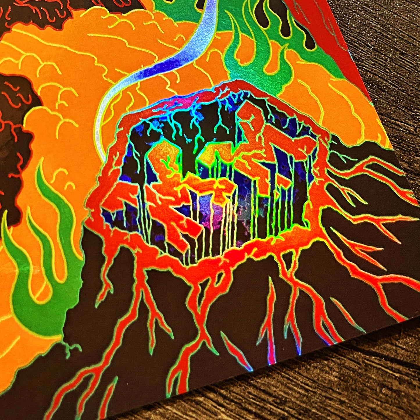 Magnum Max 18th Floor Hell Glare Poster