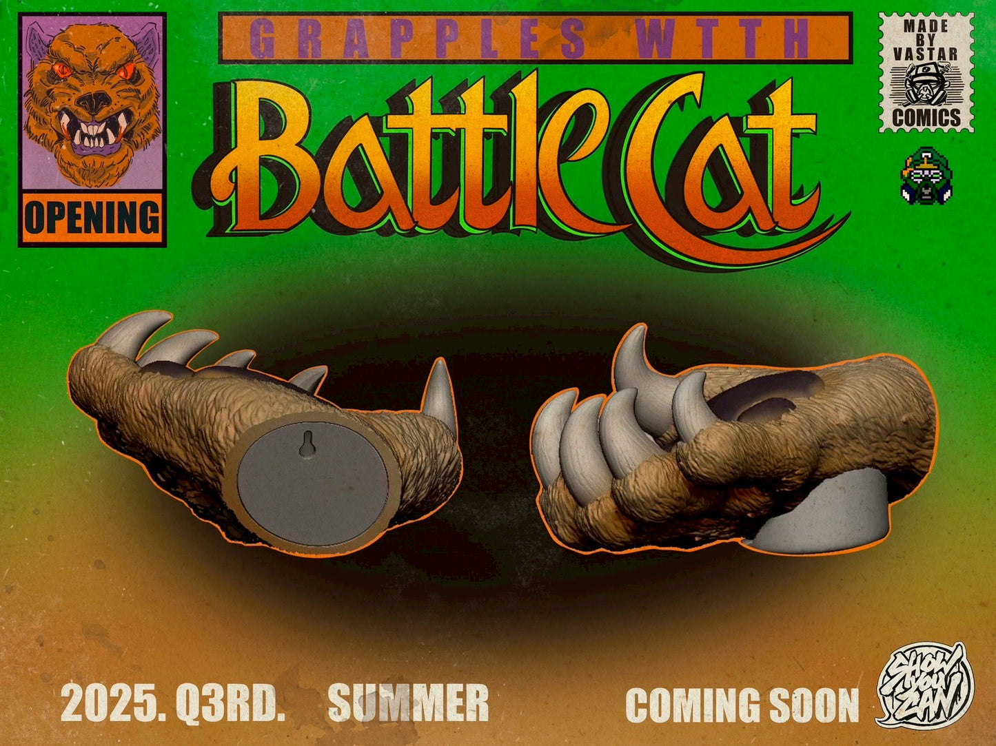 "Amazing Display Hands" Sabertooth Claw (Pre-order)