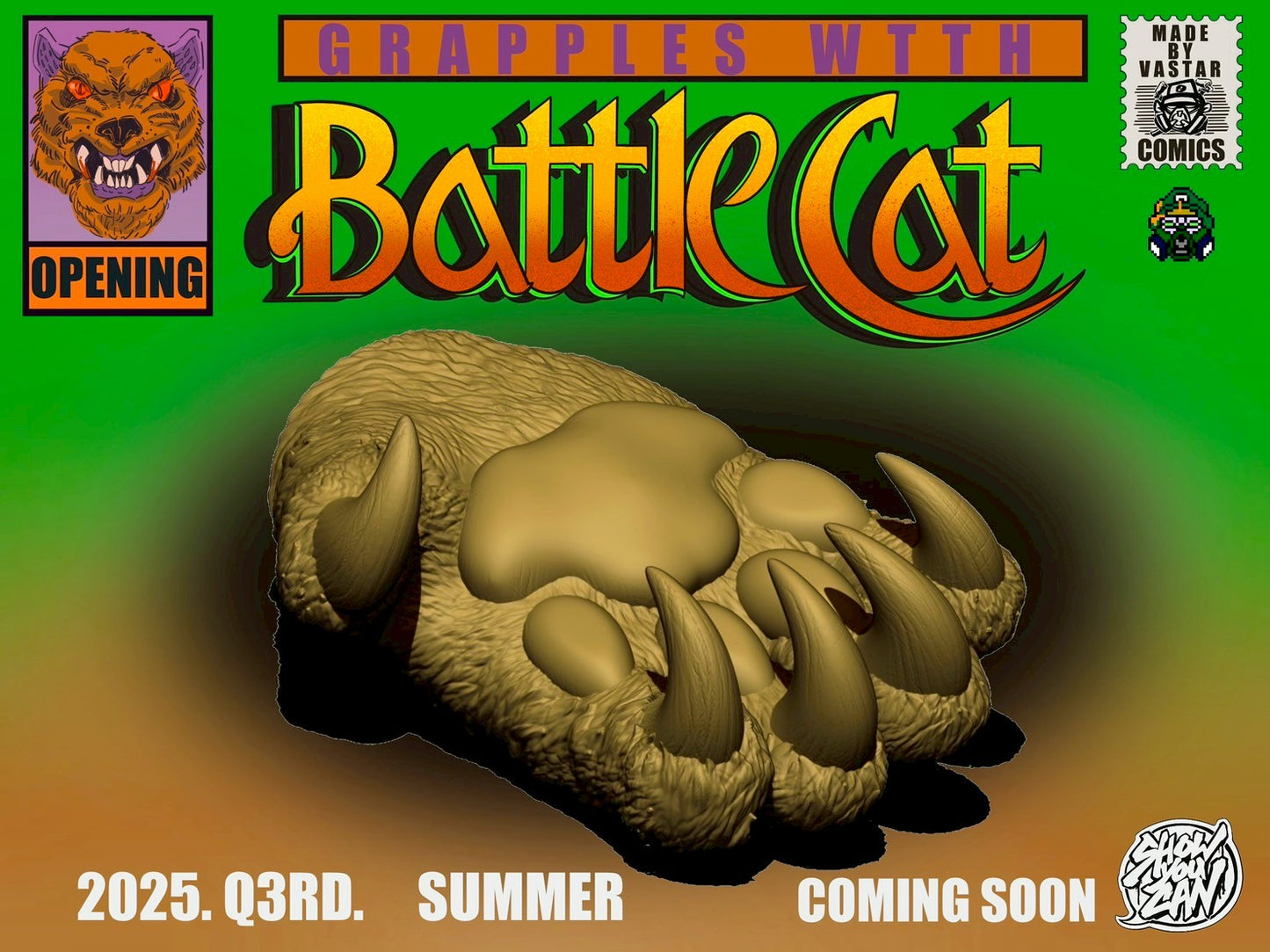The Perfect MM Seat – “Battle Cat's Claw” (Pre-order Product)