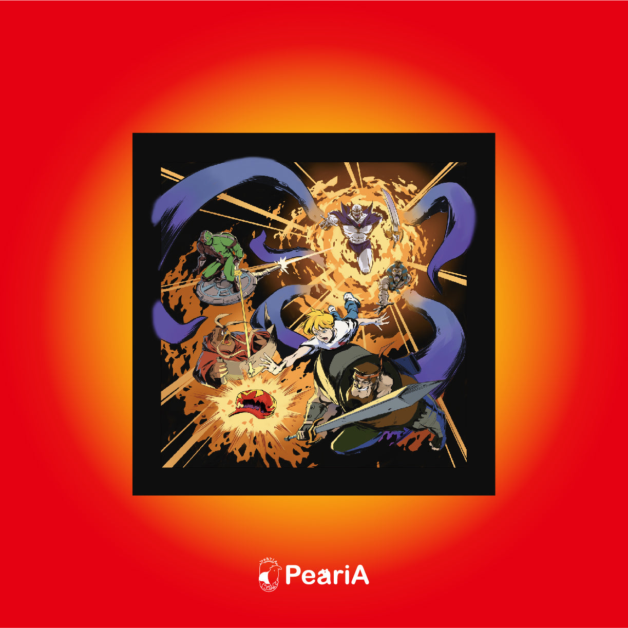 【The Lost of the Mighty Legacy 】 Unframed Painting
