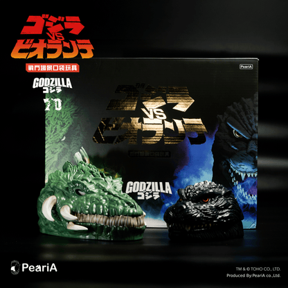 【W.I.P】1989 哥吉拉VS碧奧蘭蒂 戰鬥場景口袋套組